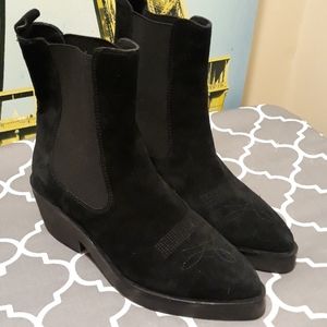 Ash suede boots booties sz.38/7-7.5